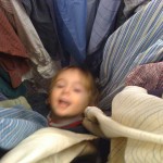 Remeber hiding in the clothes racks?